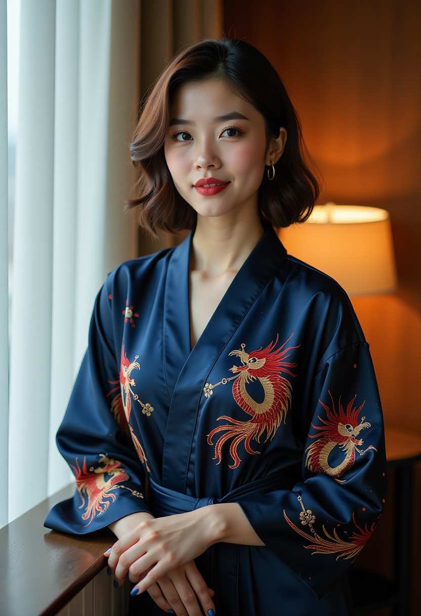 课桌对面